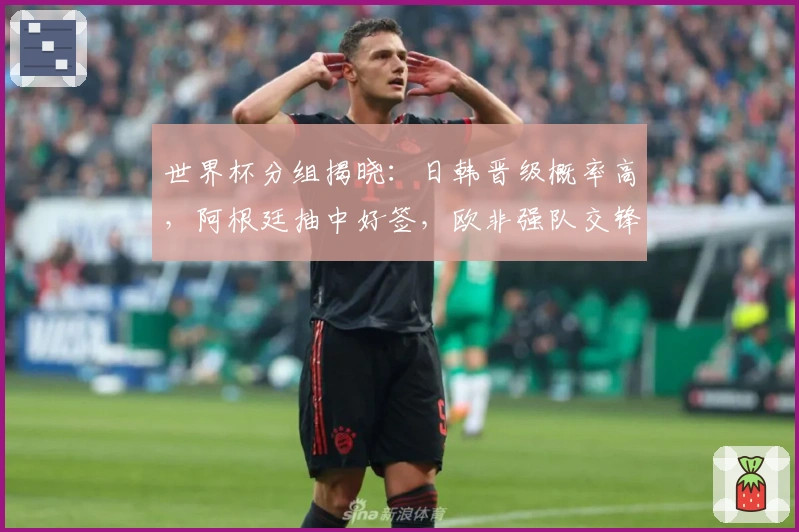 世界杯分组揭晓：日韩晋级概率高，阿根廷抽中好签，欧非强队交锋